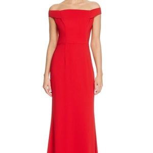 Carmen Marc Valvo off the shoulder gown NWT size 4